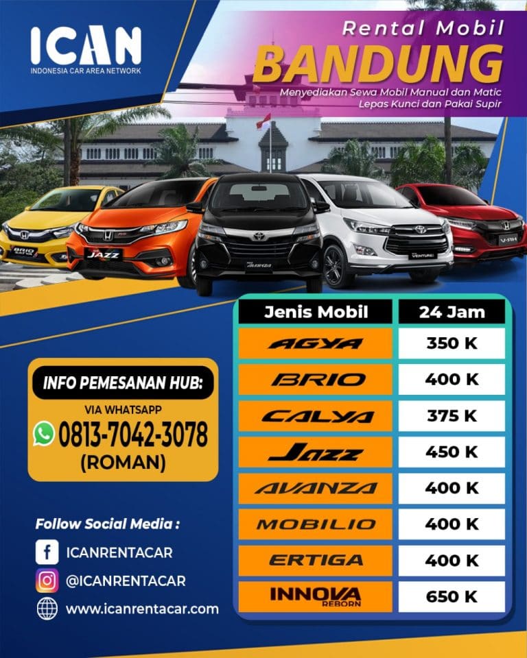 Rental Mobil Bandung Terdekat - Homecare24