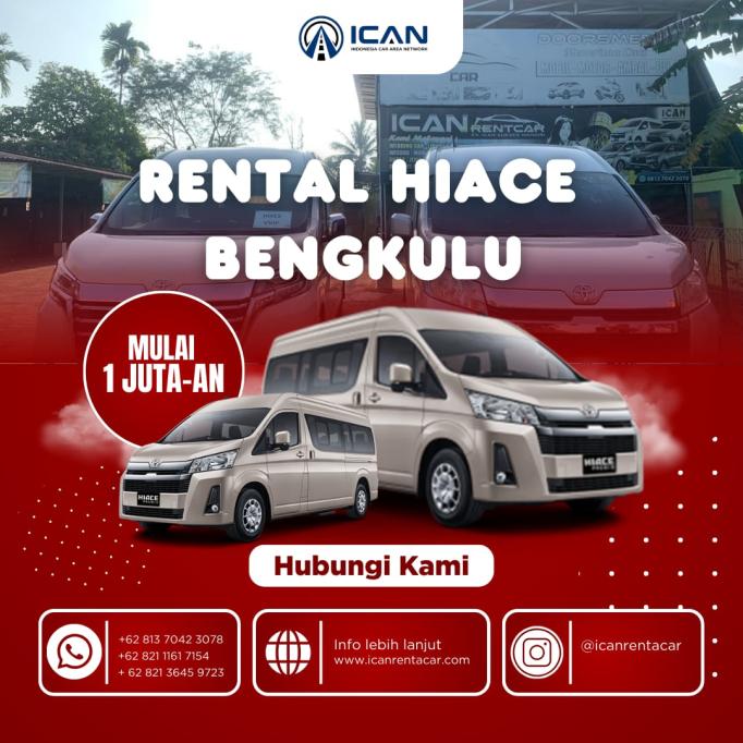 sewa hiace bengkulu