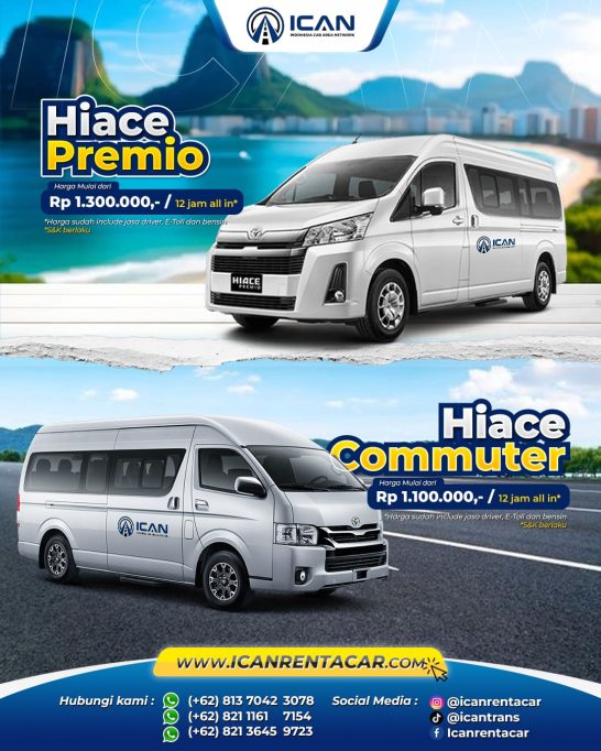 sewa hiace bandung